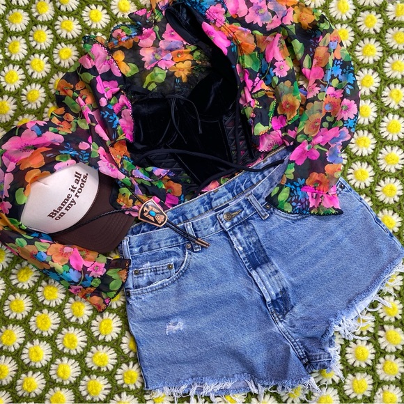 Vintage Pants - Vintage Jean Shorts